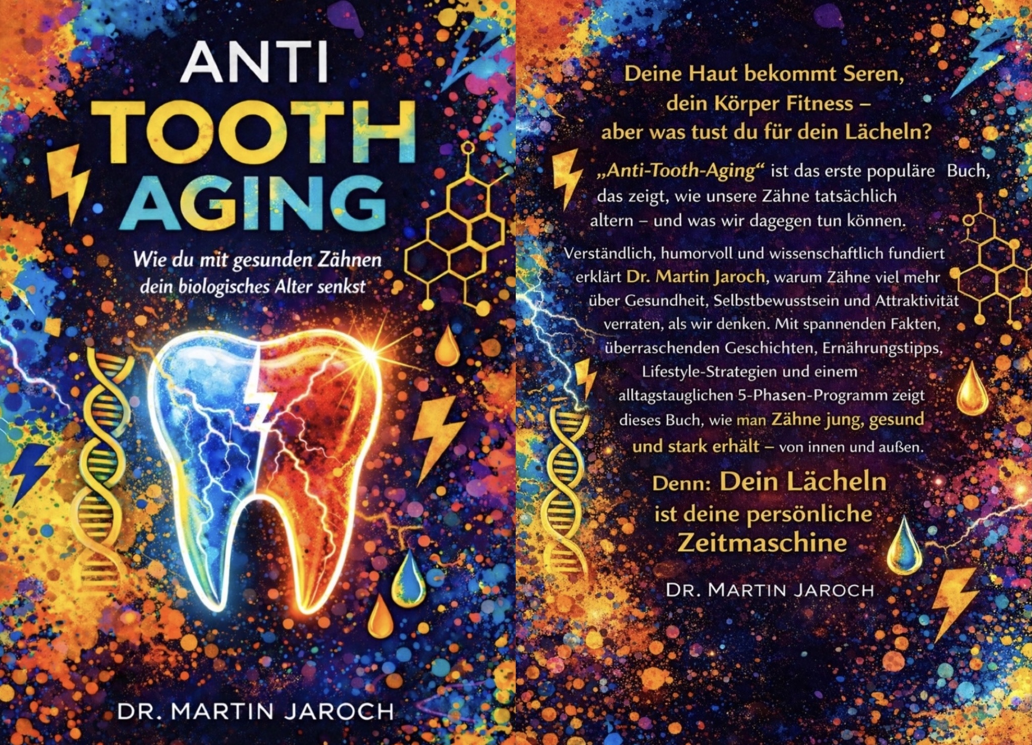 Anti-Tooth-Aging book by Dr. Martin Jaroch